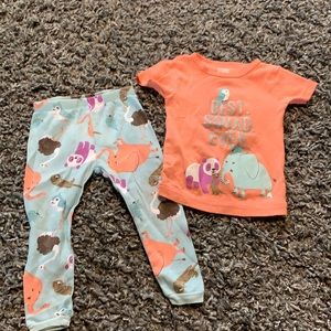 Tshirt pj set